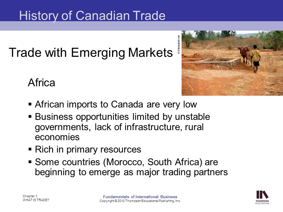 Canadian trade history